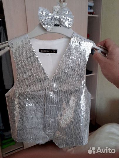 Жилетка и бабочка