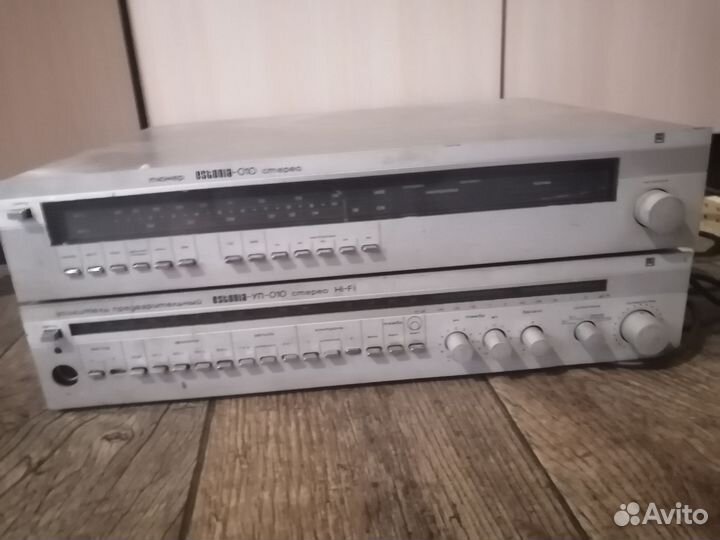 Усилитель и тюнер стерео hifi