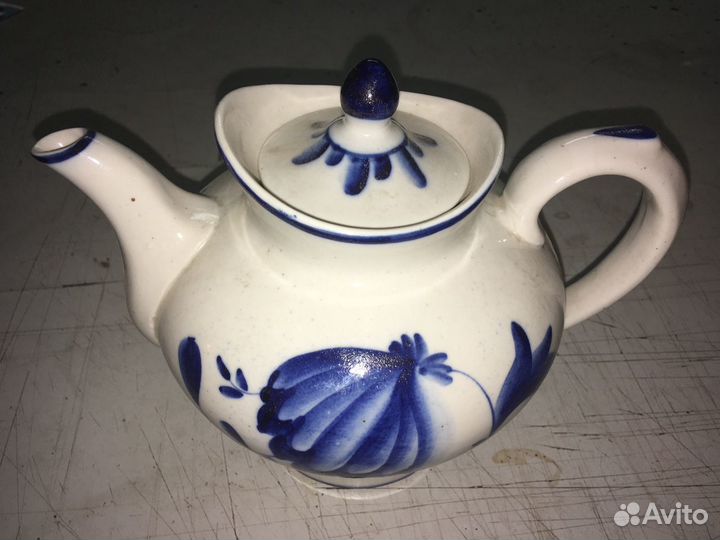 Заварочный чайник гжель СССР