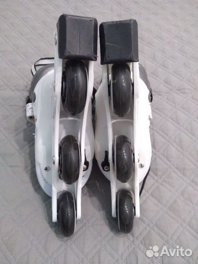 Роликовые коньки детские раздвижные 26-29 размер