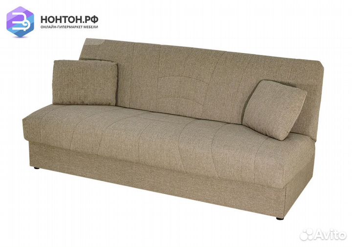 Диван книжка Ручеек темно-бежевый