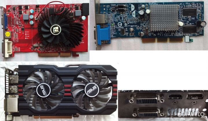 Видеокартa PCI-E AGP