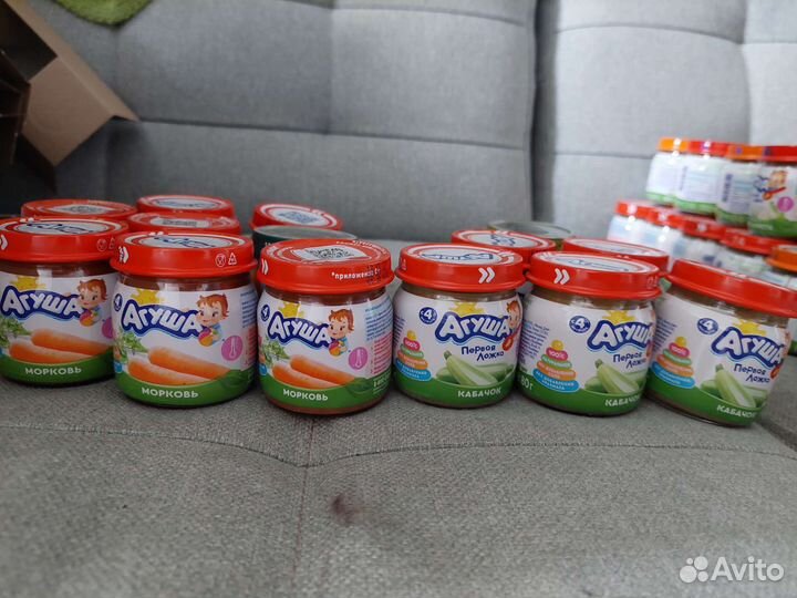 Овощное пюре агуша