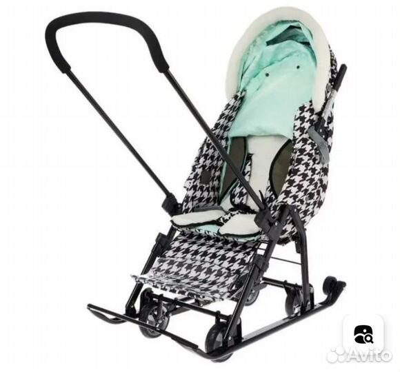 Детские санки коляска ника