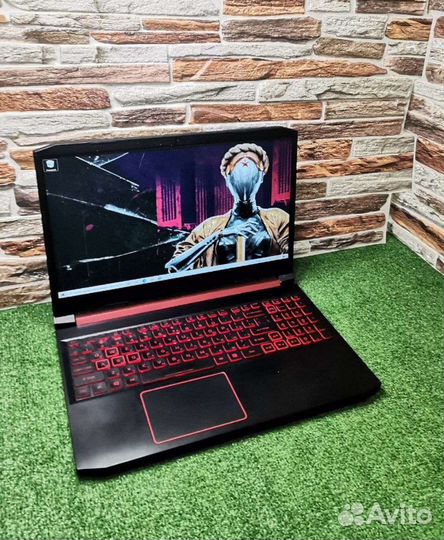 Игровой ноутбук acer nitro 5 Ryzen 5/1650 4гб/8ozu