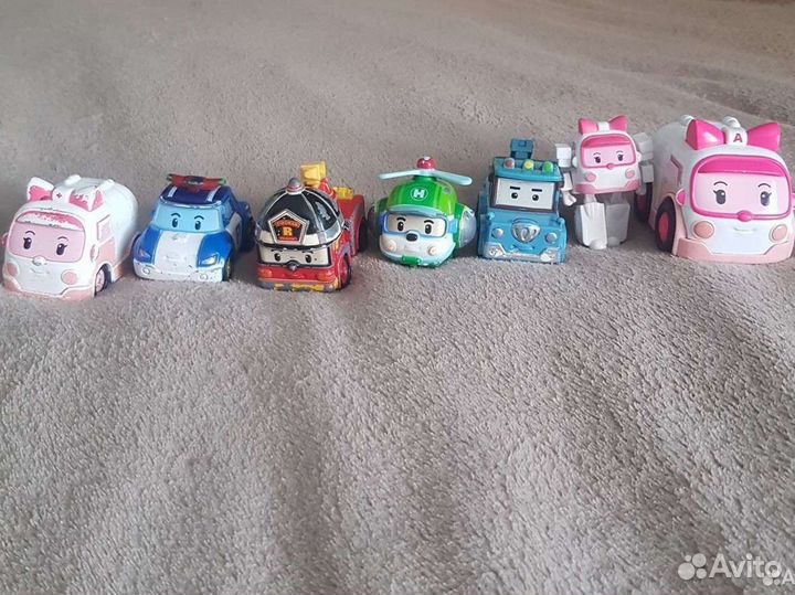 Герои Поли робокар
