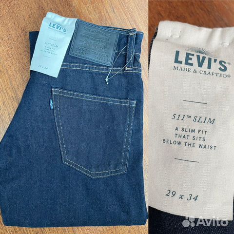 Джинсы levis Левис Made & Crafted