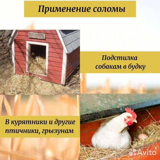 Овсяная солома для мульчи