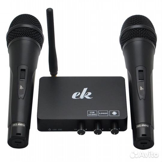 Караоке-система К2 B c беспроводными микрофонами