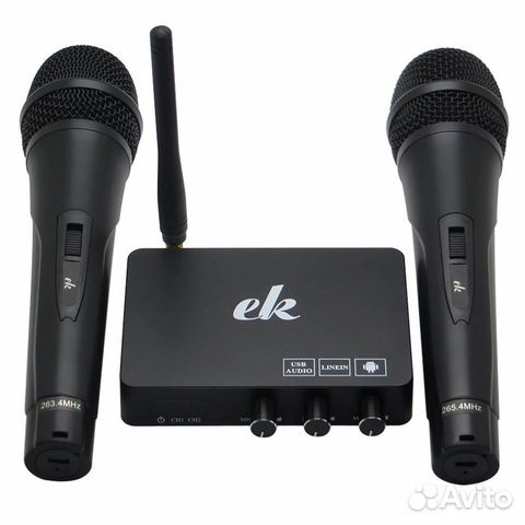 Караоке-система К2 B c беспроводными микрофонами