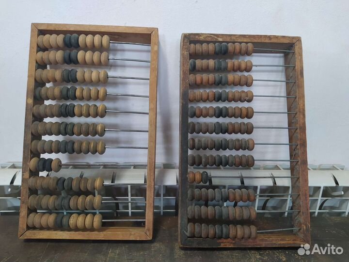 Счеты деревянные