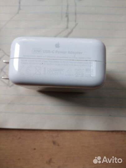 Зарядное устройство для ноутбука Apple 30w