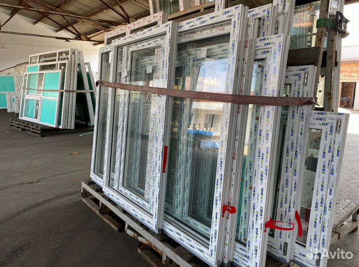 Окна пвх под заказ 1000*1500 мм от производителя