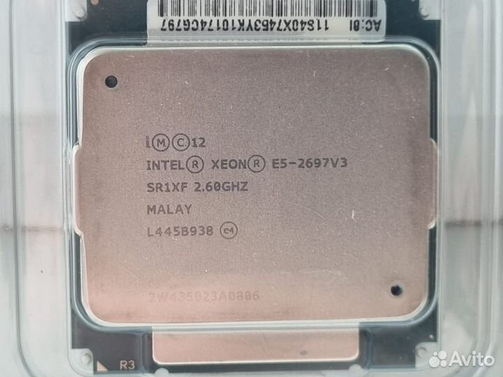 Процессор intel xeon e5 2697v3