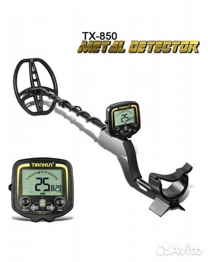 Металлоискатель TX850 новый+аккумулятор