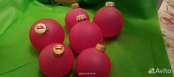 Елочные игрушки СССР гдр