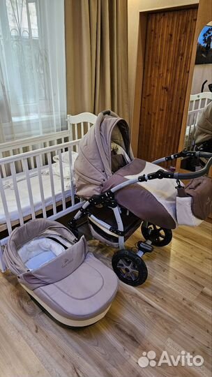 Коляска 2 в 1 apollo caretto