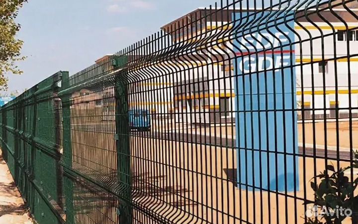 Забор из 3D сетки 40 метров