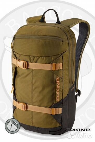 Рюкзак Dakine Mission Pro 18L Dark Olive/Black