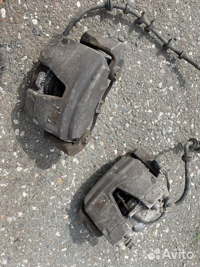 Тормозные суппорта и диски комплект