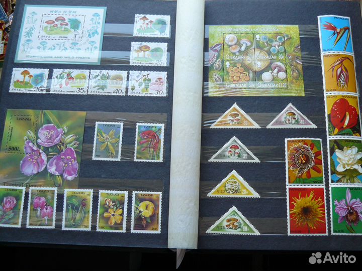 Коллекция марок по разным темам