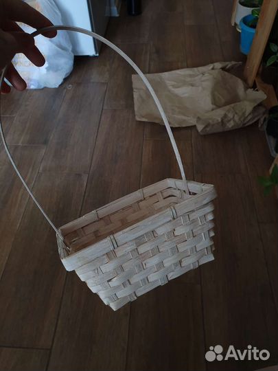 Корзина плетеная