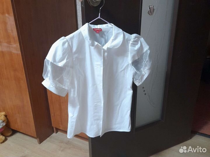 Блузка школьная 140-146