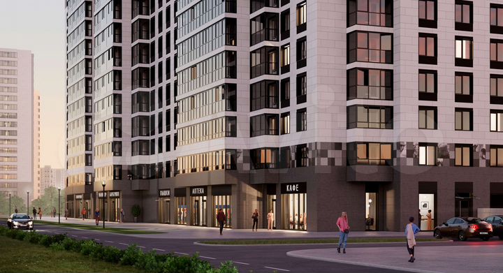 Квартира-студия, 25,4 м², 9/16 эт.