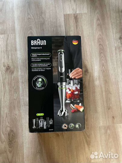 Новый погружной блендер Braun Multiquick 9 MQ9147X