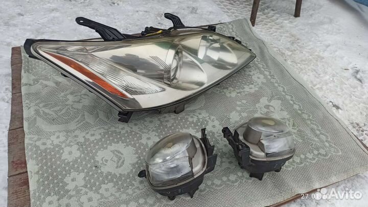 Фара lexus es xv40 адаптив оригинал
