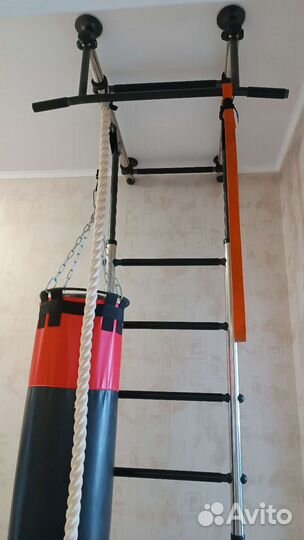 Шведская стенка с турником