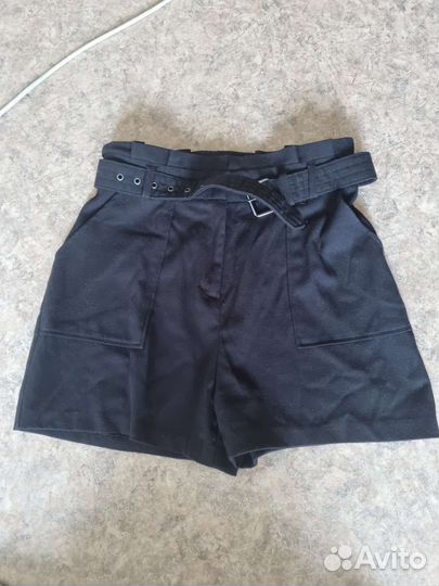 Шорты с ремнем