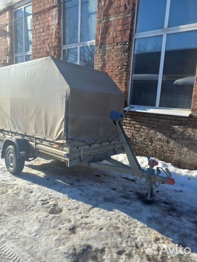 Прицеп легковой для снегохода бу