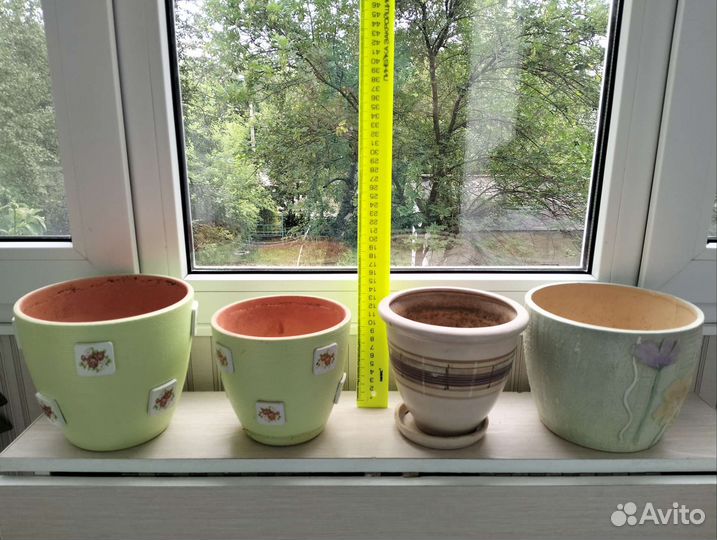 Цветочный горшок керамика