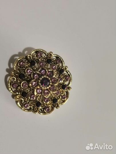 Винтажная брошь