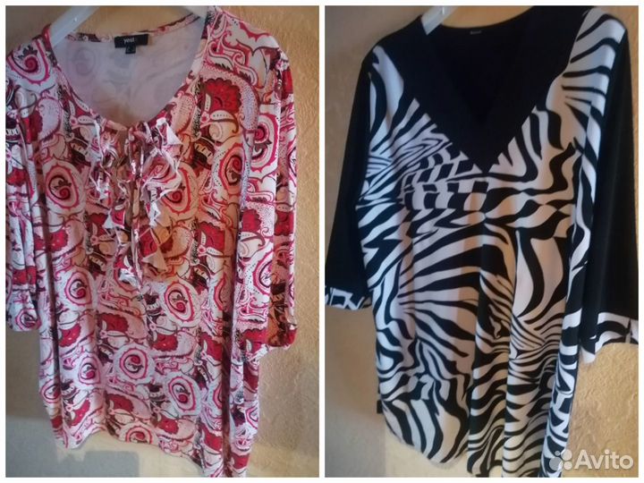 Блуза туника бол разм грудь 140,144 размер64 66 68