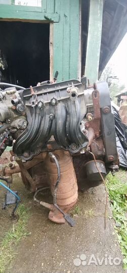 Двигатель, каробка калина 1