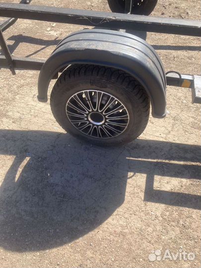 Продам самодельный лодочный прицеп