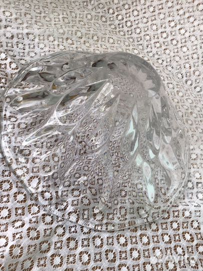 Ваза фруктовница лзхс хрусталь