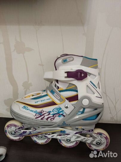 Ролики детские, женские, раздвижные р 36-41