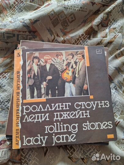 Грампластинки СССР 80х годов