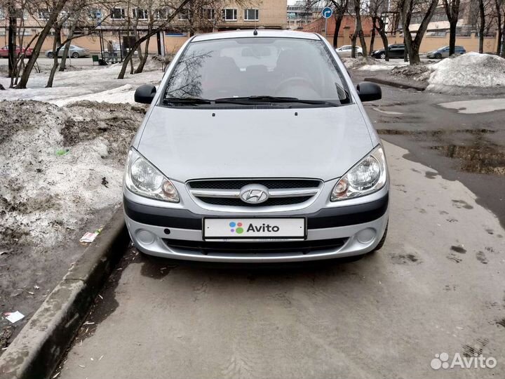 Hyundai Getz 1.4 МТ, 2008, 159 000 км