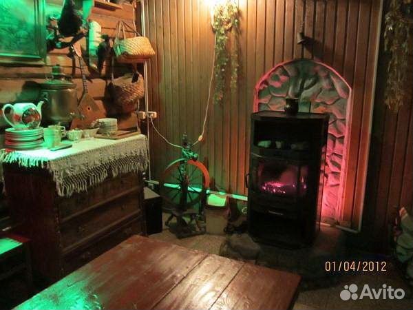 Баня русская на дровах с вениками