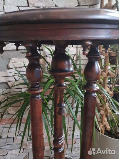 Столик подставка жардиньерка старинная