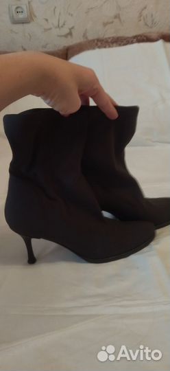 Текстильные ботильоны