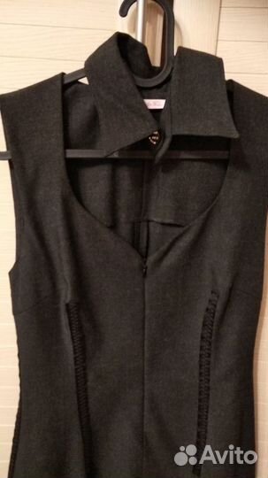 Оригинальное брендовое платье, р 42