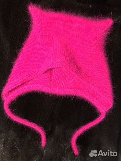 Шапочка с ушками коточепчик