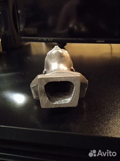 Бюст Ленина СССР силумин