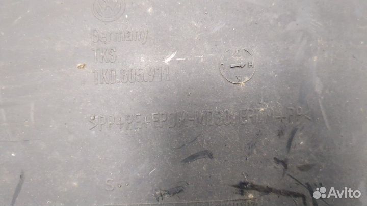 Защита арок (подкрылок) левая передняя Volkswagen Jetta 5