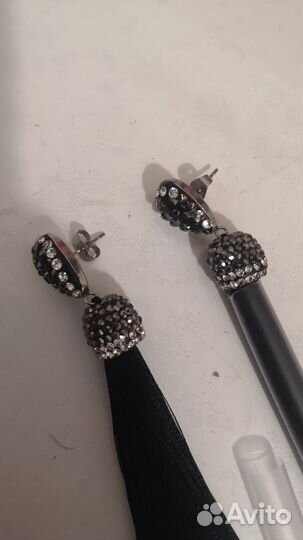 Серьги кисточки